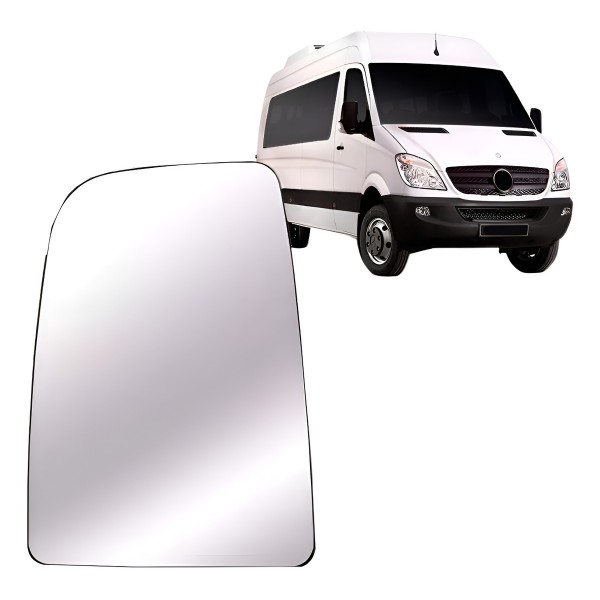 Lente Retrovisor Sprinter 2012 A 2016 Com Aquecimento