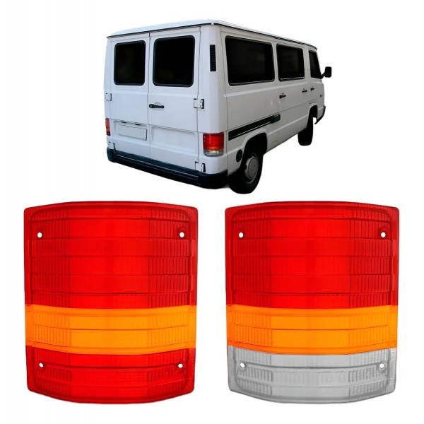 Lente Sinaleira Traseira Mercedes Mb 180 1992 1993 1994 1995