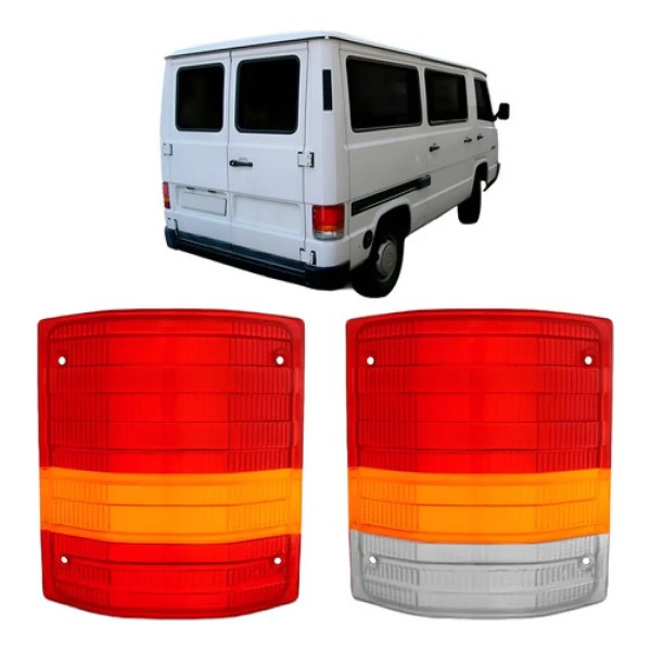 Lente Sinaleira Traseira Mercedes Mb 180 1992 1993 1994 1995