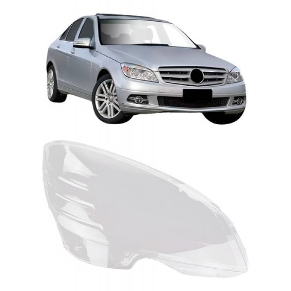 Lente Farol Para Mercedez C180 2008 2009 2010