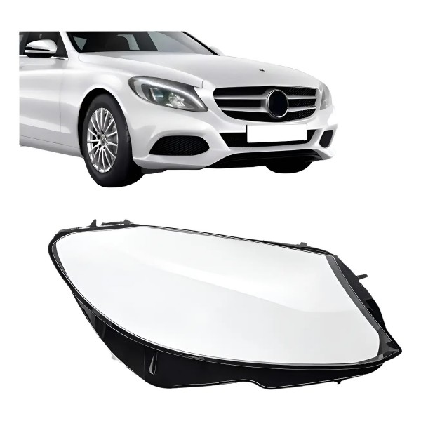 Lente Farol Para Mercedez C180 2015 A 2020