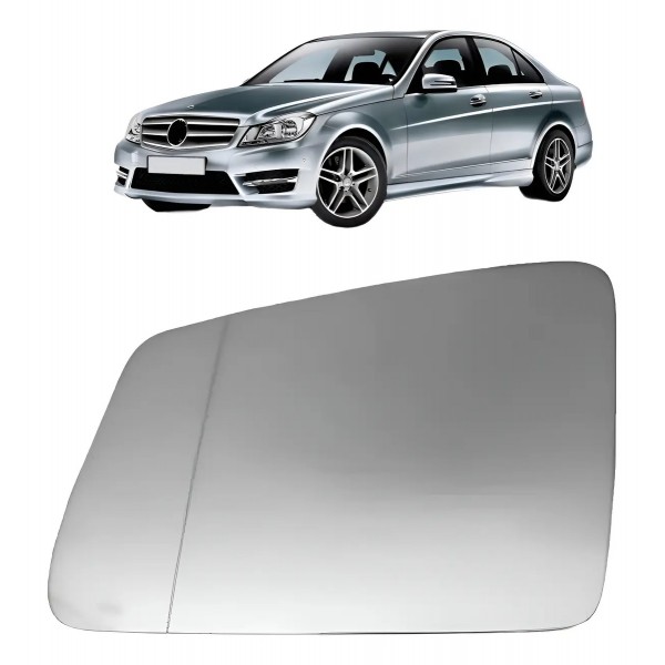 Lente De Retrovisor C180/c200 Com Ponto Cego 2008 A 2014