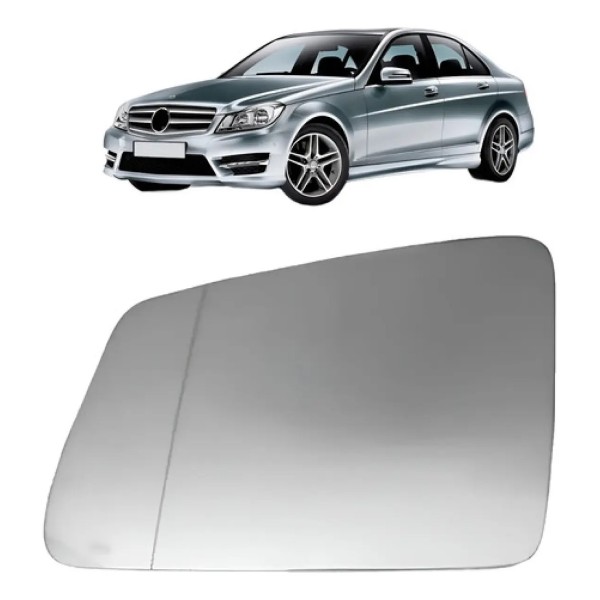 Lente De Retrovisor C180/c200 Com Ponto Cego 2008 A 2014