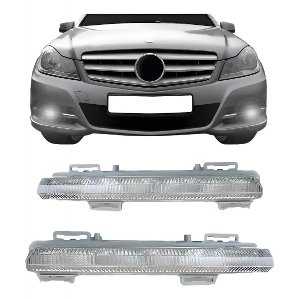 Led Luz Diurna Mercedes C180 C200 2012 2013 2014