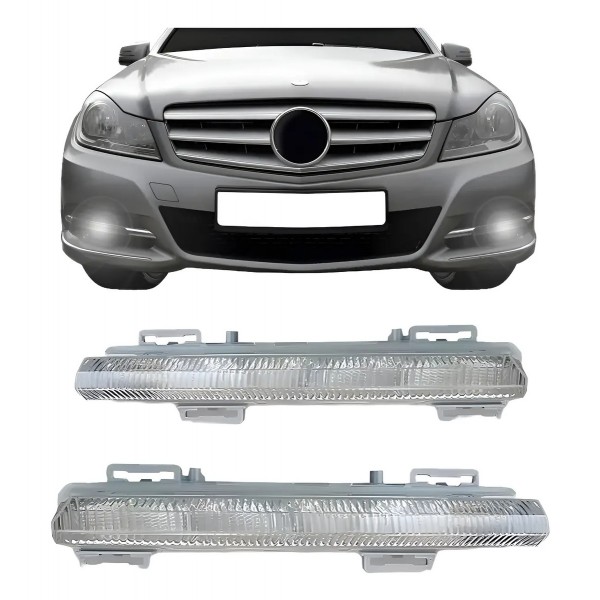 Led Luz Diurna Mercedes C180 C200 2012 2013 2014