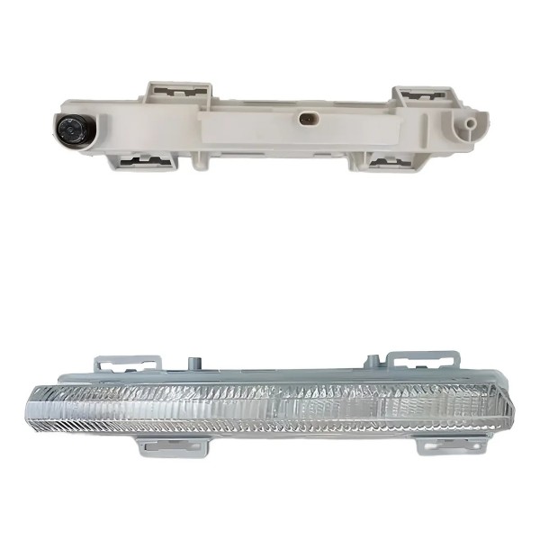 Farol Milha Led Mercedes C180 C200 Ano 2012 2013 2014 Cristal Esquerdo