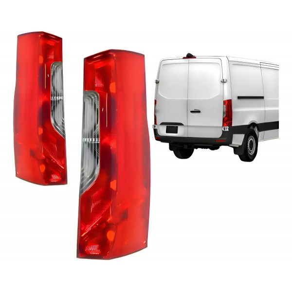 Par Lanterna Sprinter 2018 A 2022 Sem Led Ambos Lados