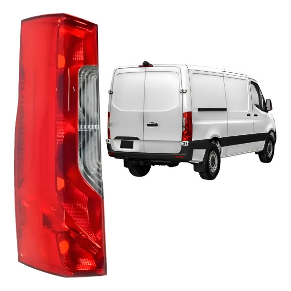 Lanterna Sprinter 2020 2021 2022 2023 2024 Sem Led Bicolor