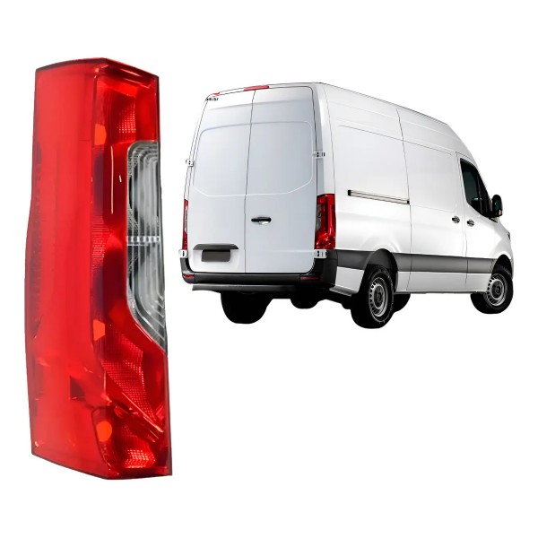 Lanterna Traseira Sprinter 2020 Até 2024  Com Led