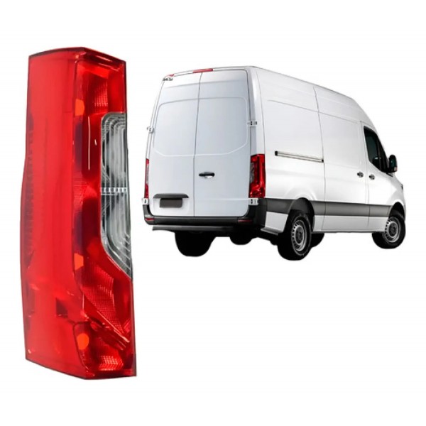 Lanterna Traseira Sprinter 2020 Até 2024  Com Led