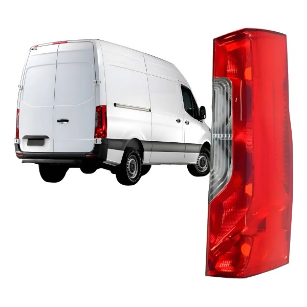 Lanterna Traseira Sprinter 2020 Até 2024  Com Led
