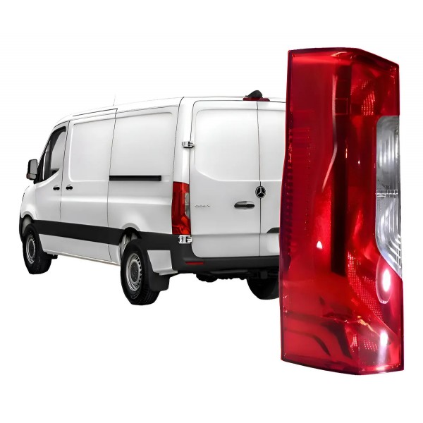 Lanterna Traseira Sprinter 2020 2021 A 2024 Com Led Esquerdo Esquerdo/motorista Vermelho