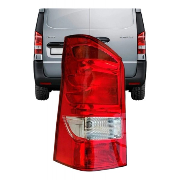 Lanterna Traseira Mercedes Vito 2018 A 2019 Furgão.