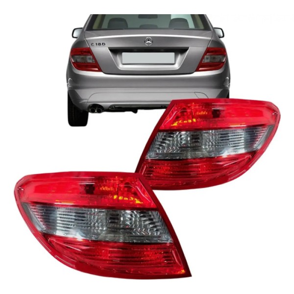 Lanterna Traseira Mercedes C180 C200 C250 2008 09 2010 Fume