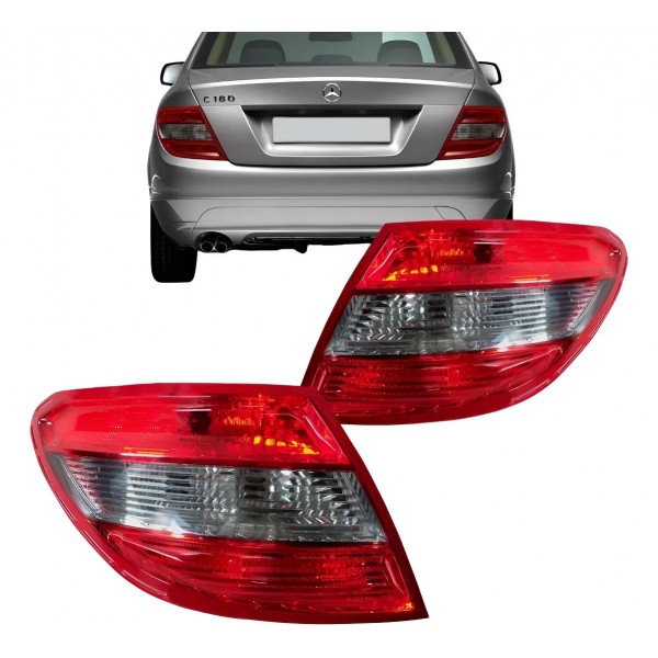 Lanterna Traseira Mercedes C180 C200 C250 2008 09 2010 Fume