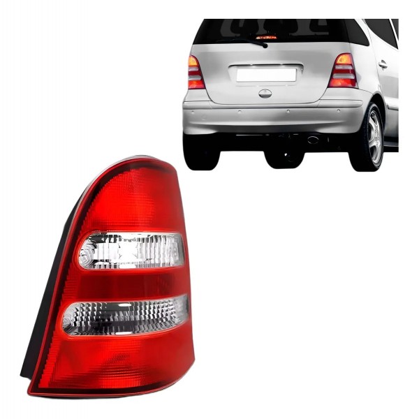 Lanterna Traseira Mb Classe A 2003 2004 2005 Bicolor Depo