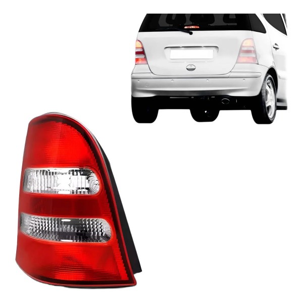Lanterna Traseira Mb Classe A 2003 2004 2005 Bicolor Depo