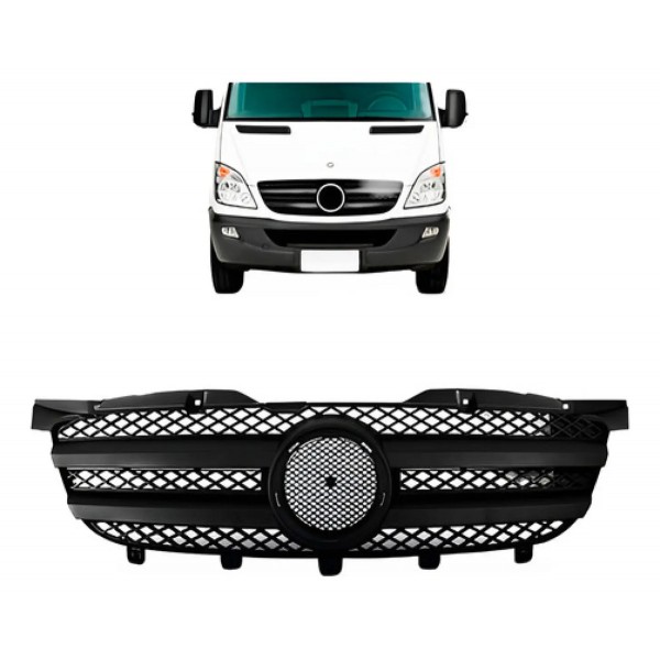 Grade Radiador Sprinter 2012 2013 2014 2015 Preto