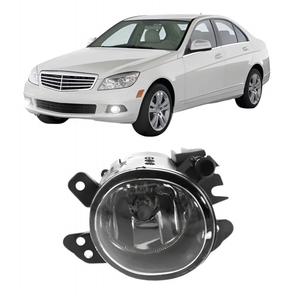 Farol Milha Mercedes C180 2008 2009 2010 2011