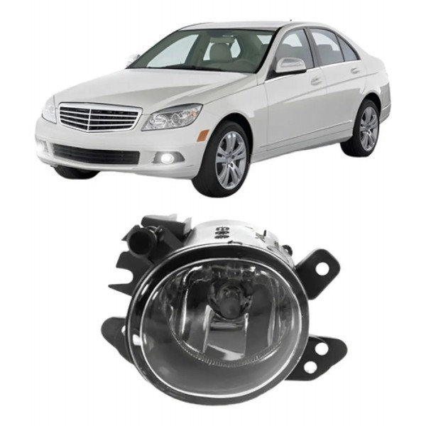 Farol Milha Mercedes C180 2008 2009 2010 2011