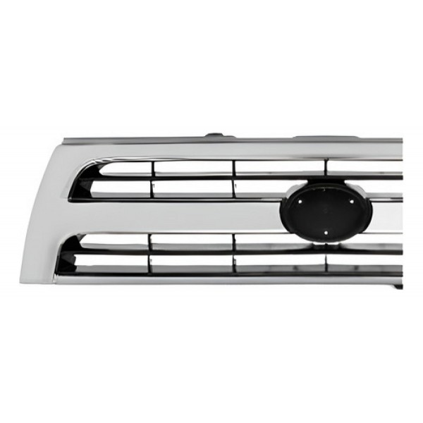 Grade Radiador Hilux Sw4 2001 A 05 Preta C/ Moldura Cromada