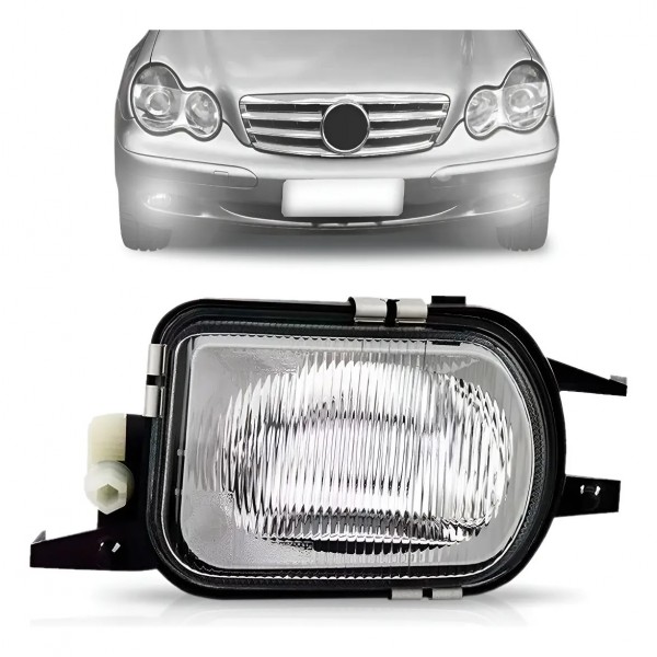 Farol Milha Mercedes C180 C240 C320 Ano 2001 2002