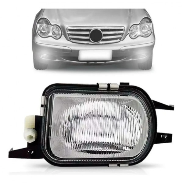 Farol Milha Mercedes C180 C240 C320 Ano 2001 2002 C/garantia