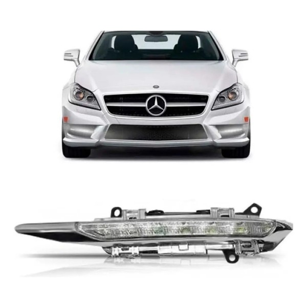 Farol Milha Led Parachoque Mercedes Cls 350/320 2011/2013