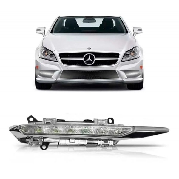 Farol Milha Led Parachoque Mercedes Cls 350/320 2011/2013