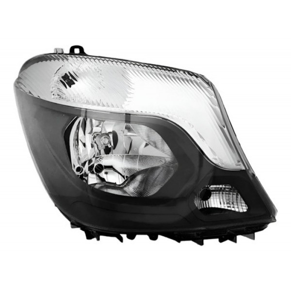 Farol Sprinter 2017 A 2019 Eletrico Com Motor