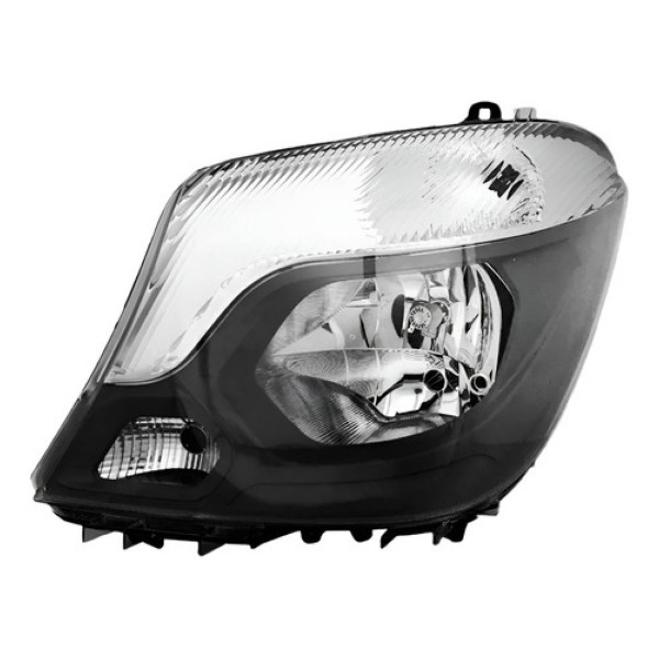 Farol Sprinter 2017 A 2019 Eletrico Com Motor
