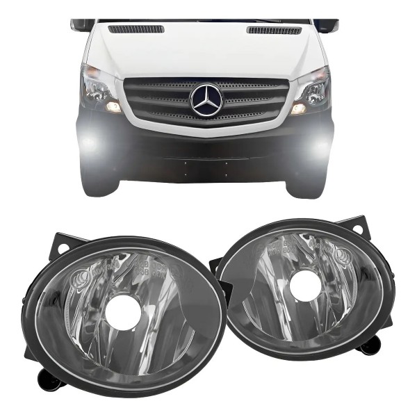Farol De Milha Auxiliar Merecedes Sprinter  2016 2017 2018