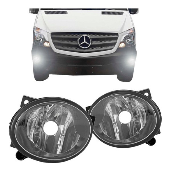 Farol De Milha Auxiliar Merecedes Sprinter  2016 2017 2018