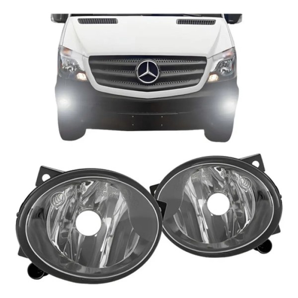 Farol De Milha Auxiliar Merecedes Sprinter 2016 2017 2018