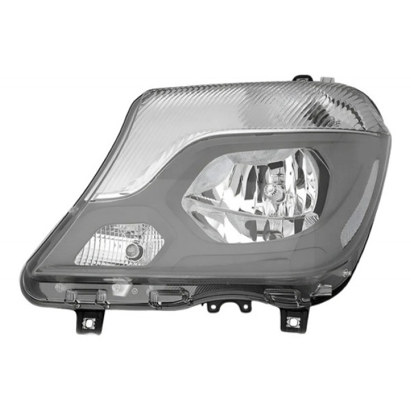 Farol Sprinter 2016 2017 2018 Elétrico Com Motor