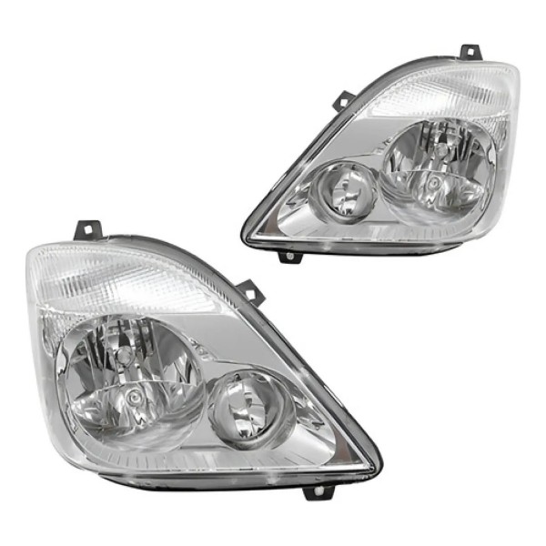 Jogo Farol Sprinter 2012/2016 Elétrico Com Auxiliar S Motor
