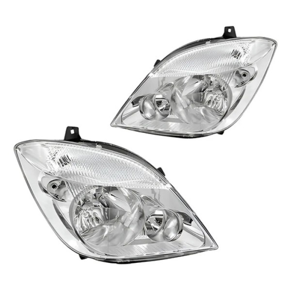 Jogo Farol Sprinter 2012/2016 Elétrico Com Auxiliar S Motor
