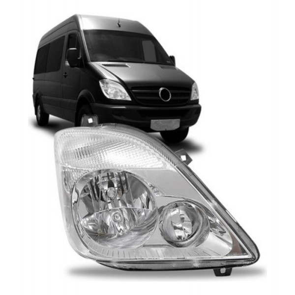 Farol Sprinter 12/16 Elétrico Com Auxiliar Sem Motor Oferta