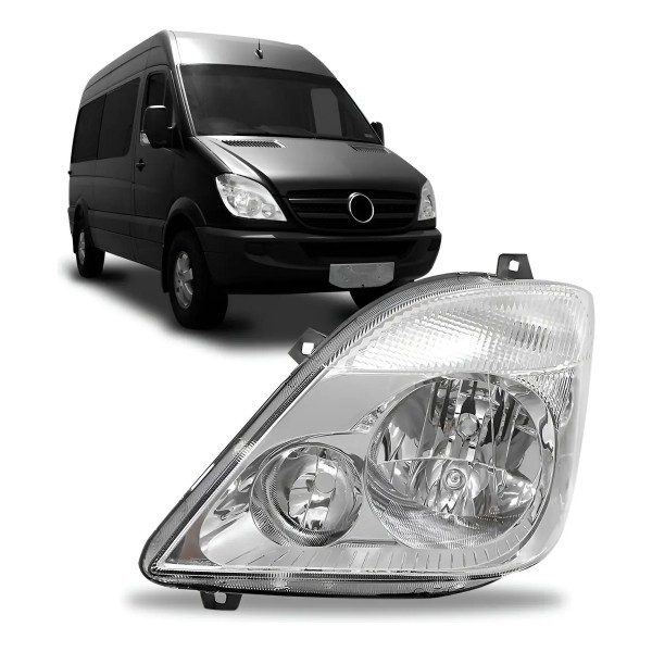 Farol Sprinter 12/16 Elétrico Com Auxiliar Sem Motor Oferta