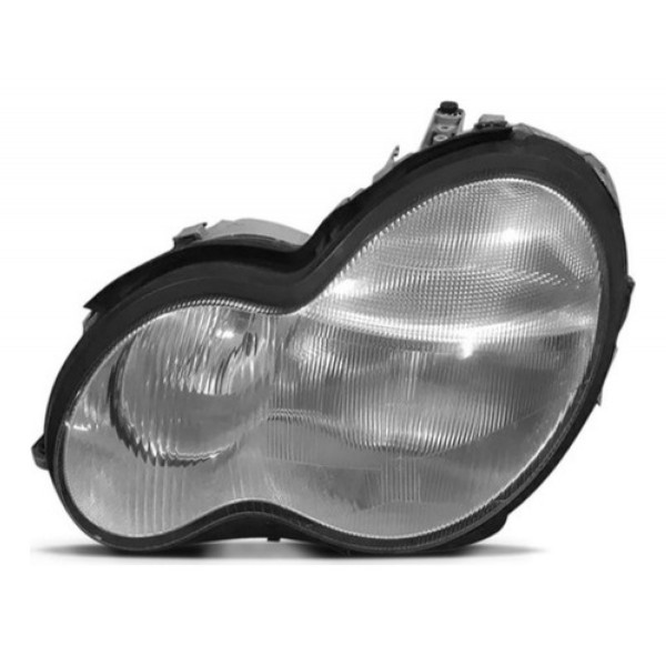 Farol Mercedes  C180 Ano 2000 2001 2002 2002 Lente Raiada