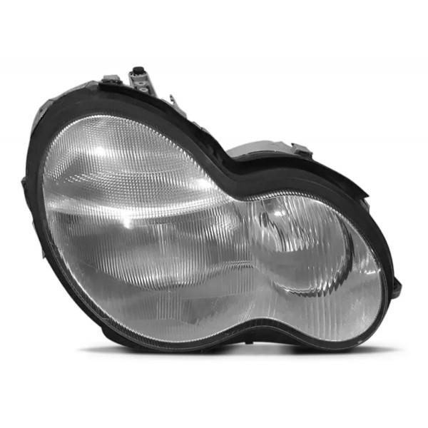 Farol Mercedes  C180 Ano 2000 2001 2002 2002 Lente Raiada