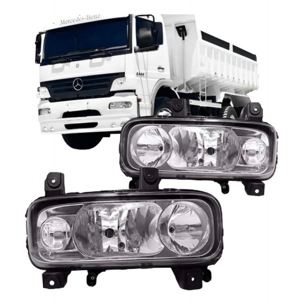 Par Farol Mercedes Atego 2008 2009 2010 2011.