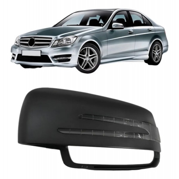 Capa Retrovisor C/furo Pisca C180/c200 2008 A 2014