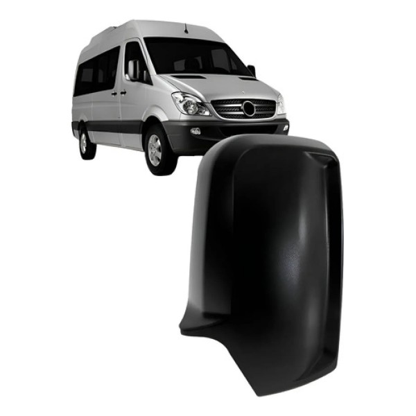 Capa Retrovisor Sprinter 2013 2014 2015 2016 2017 2018 Preto