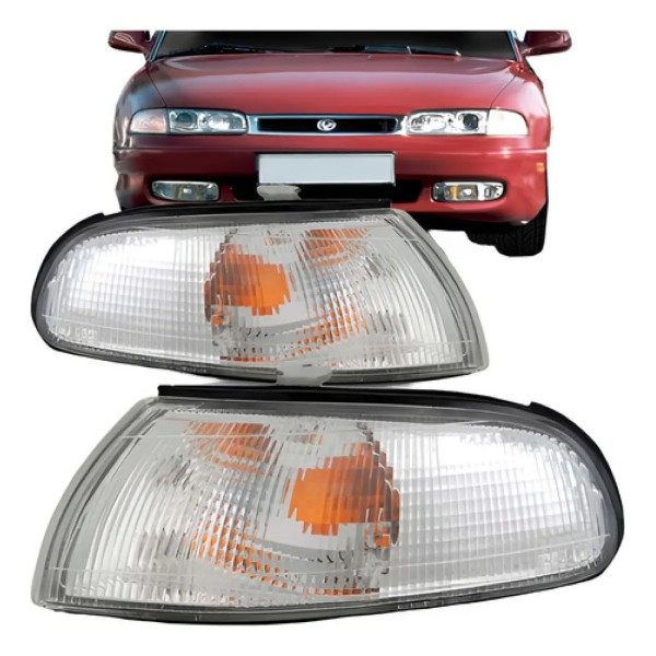 Par Pisca Lanterna Dianteira Mazda 626 1993 94 95 1996 1997