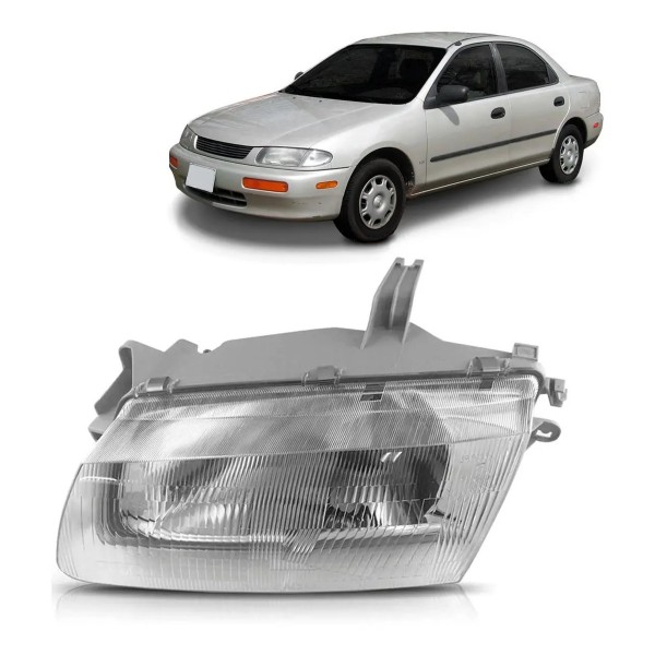 Farol Mazda Protege 323 1995 A 1997 Modelo Original