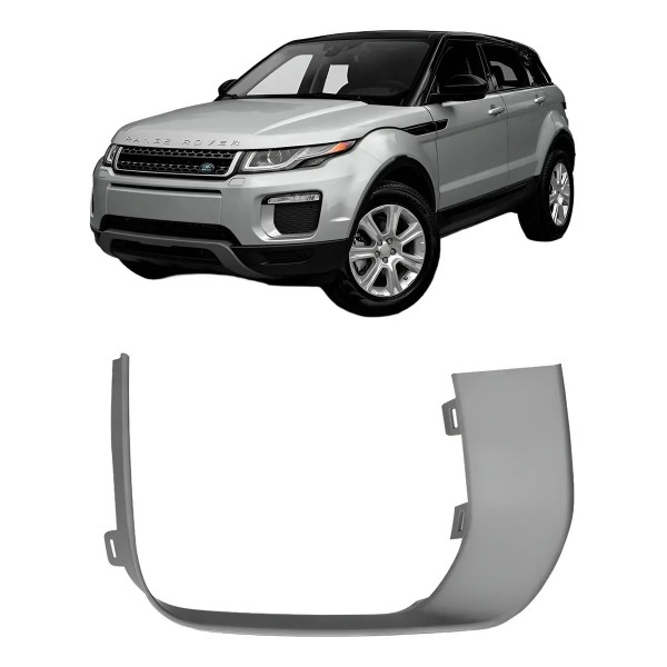 Moldura Milha Auxiliar Evoque Se 2016 2017 2018 Cinza
