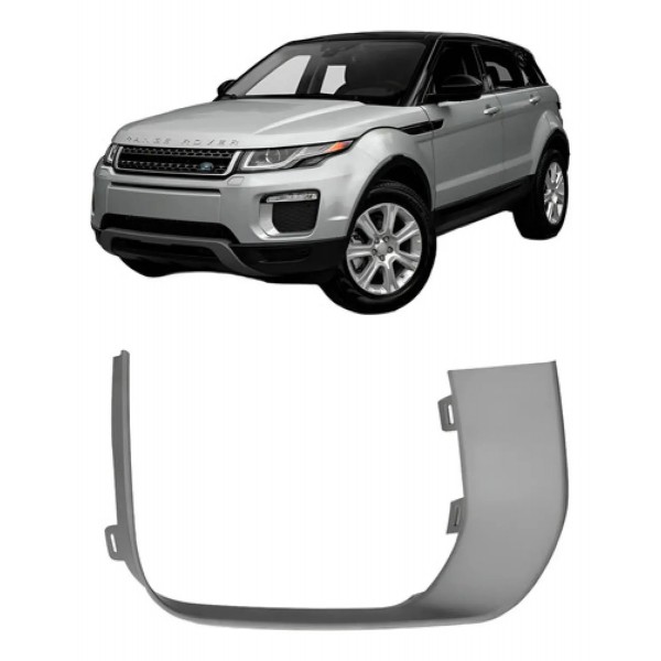 Moldura Milha Auxiliar Evoque Se 2016 2017 2018 Cinza