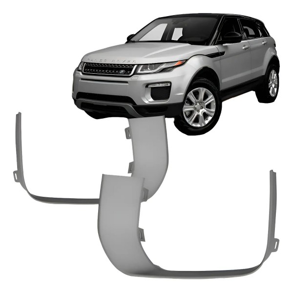 Par Moldura Milha Auxiliar Evoque Se 2016 2017 2018 Cinza Cinza Ambos Os Lados