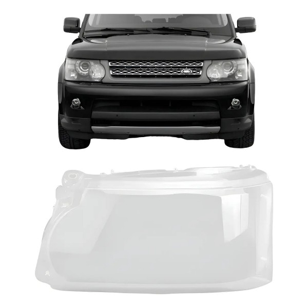 Lente Farol Range Rover 2009 2010 2011 2012 2013 Sport
